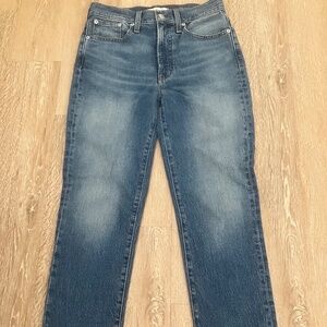NEW….MADEWELL the Perfect Vintage jean…Kepler wash…size 26